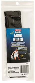 Tourna Padel Edge Guard Wooven 15mm Pickleball Frame Beschermingstape-Zwart - nosize
