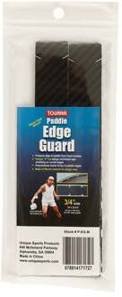Tourna Padel Edge Guard Wooven 16mm Pickleball Frame Beschermingstape-Zwart - nosize
