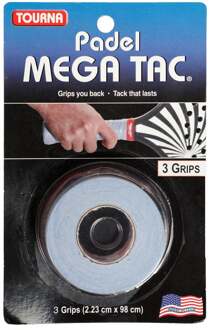 Tourna Padel Mega Tac Verpakking 3 Stuks-Blauw - nosize