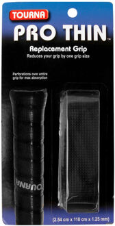 Tourna Pro Thin Grip Verpakking 1 Stuk-Zwart - nosize