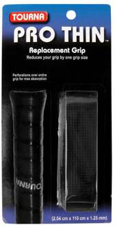 Tourna Pro Thin Grip Verpakking 1 Stuk-Zwart - nosize