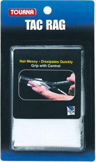 Tourna Tac Rag Grip verbeteraar wit - nosize