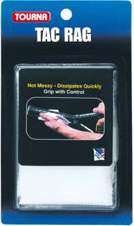 Tourna Tac Rag Grip verbeteraar wit - nosize