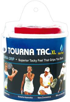 Tourna Tac Tour XL Verpakking 30 Stuks-Wit - nosize