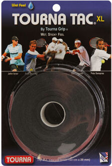 Tourna Tac Verpakking 10 Stuks-Zwart - nosize