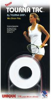 Tourna Tac Verpakking 3 Stuks-Wit - nosize