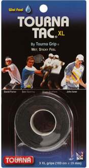 Tourna Tac Verpakking 3 Stuks-Zwart - nosize