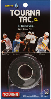 Tourna Tac Verpakking 3 Stuks-Zwart - nosize