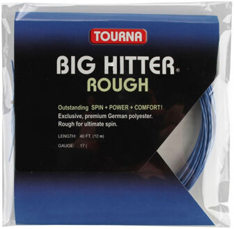 Tourna Tourna Big Hitter Rough Set Snaren 12m blauw - 1.25