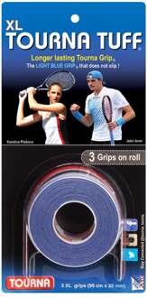 Tourna Tuff Verpakking 3 Stuks-Blauw - nosize