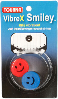 Tourna Vibrex Smile Demper Verpakking 3 Stuks-Rood,Zwart - nosize