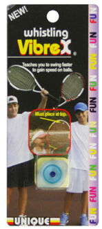 Tourna Whistling Vibrex Demper Verpakking 1 Stuk-Blauw - nosize