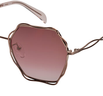 Tous STO445 Geometrische zonnebril voor dames - maat Roze