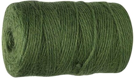 Touw 300 Voeten Natuurlijke Jute String Verpakking String Weave Diy Decoratie Touw Snoeren Handgemaakte Decoratieve Ambachtelijke Draad