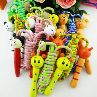 Touw Developmental Mooie Overslaan Skipping Touw Koord Standaard Fitness Kids Outdoor Game 2.1 M Cartoon Kinderen Steel Springen GYH