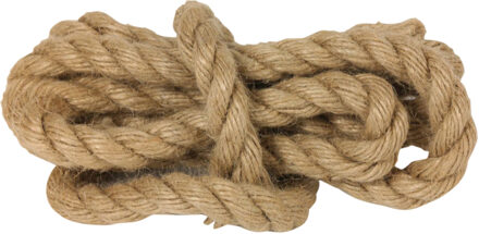 Touw Dik Ø2x200cm Bruin