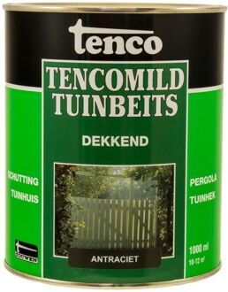 Touwen Tenco Tencomild Tuinbeits Dekkend - Antraciet 1 l DK ANT 1000