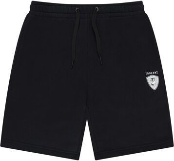 TOUZANI zomer sweat short jongens - zwart - Kumonryu - Maat 170/176