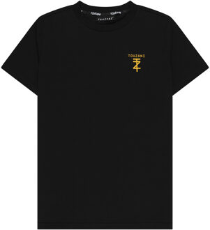 TOUZANI zomer t-shirt jongens - zwart - Koromo - Maat 122/128