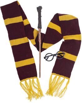 Tovenaar Set Harry Potter 3-delig Multikleur - Print