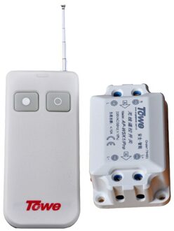 TOWE AP-WSK1/PRO draadloze 220 V enkele way dubbele controle grote power door muur intelligente power afstandsbediening schakelaar