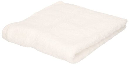 Towelcity Luxe badhanddoek - Set van 8x stuks - wit - 50 x 90 cm - 550 grams - Badkamer textiel - Ka