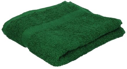 Towelcity Luxe handdoeken donkergroen 50 x 90 cm 550 grams - Badhanddoek