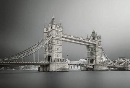 Tower Bridge London Vlies Fotobehang 384x260cm 8-banen