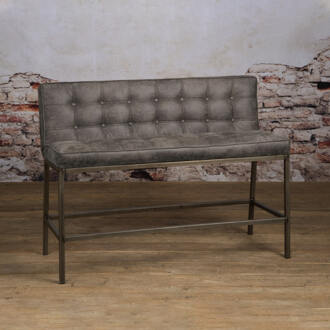 Tower Living Barbank 'Vasco' 110cm, kleur Grijs (zithoogte 67cm)