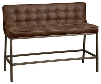 Tower Living Barbank 'Vasco' 130cm, kleur Bruin (zithoogte 67cm)