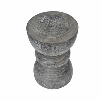 Tower Living Bijzettafel 'Vinci Uno' Suarhout, 30cm, kleur Bruin - 30 cm