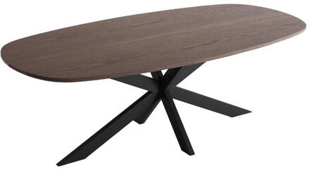 Tower Living Deens Ovale Eettafel 'San Marino' Eiken, 240 x 110cm - 240 x 110 cm