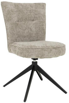 Tower Living Draaibare Eetkamerstoel 'Bardi' kleur Beige