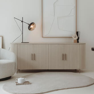 Tower Living Dressoir 'Corbetta' Minerale cement finish, 210cm - 210 cm