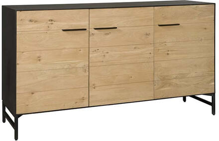 Tower Living Dressoir 'Lido' Eiken en metaal, 160cm Naturel - 160 cm