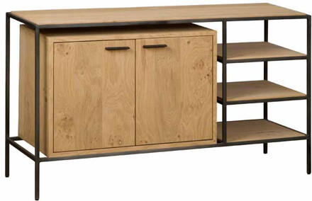 Tower Living Dressoir 'Pineto' Eiken, 128cm - 128 cm