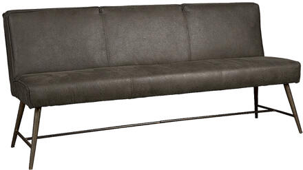 Tower Living Eetkamerbank 'Belmonte' 185cm, kleur grijs