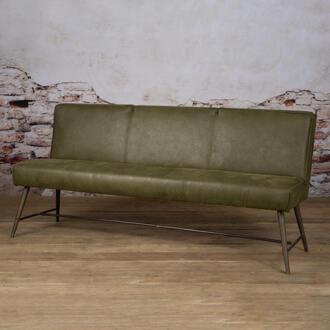 Tower Living Eetkamerbank 'Belmonte' 185cm, kleur groen