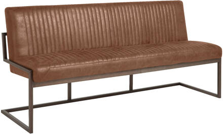 Tower Living Eetkamerbank 'Ferro' 185cm, kleur lichtbruin