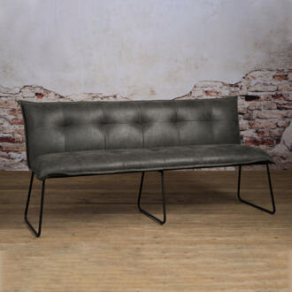 Tower Living Eetkamerbank 'Seda' 155cm, kleur Grijs