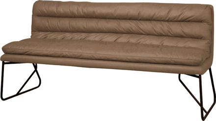 Tower Living Eetkamerbank 'Toro' 155cm, kleur Taupe - 155 cm