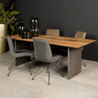 Tower Living Eettafel 'Ora' Teak, 240 x 100cm