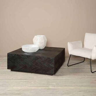 Tower Living Salontafel 'Ziano' Visgraat, 80 x 80cm - 80 x 80 cm