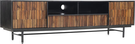 Tower Living TV-meubel 'Dimaro' Sheesham- en mangohout, 175cm - 175 cm