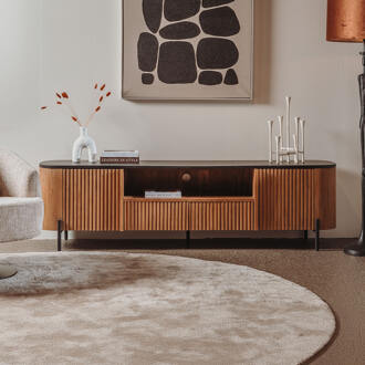 Tower Living TV-meubel 'Palazzo' Teakhout, 200cm - 200 cm