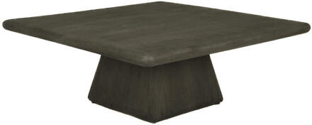 Tower Living Vierkante Salontafel 'Asti' Mangohout, 90 x 90cm, kleur Olijfbruin Olijfgoud - 90 x 90 cm