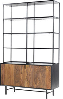 Tower Living Wandrek 'Taviano' Met 2 deuren, Sheesham- en mangohout, 180 x 110cm - 180 cm