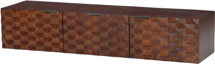 Tower Living Zwevend TV-meubel 'Paola' Mangohout, 150cm - 150 cm