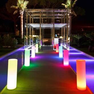 Tower - sfeerlamp LED bedienbaar via App wit