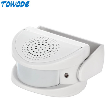 Towode Wireless Entry Welcome Music Switch Auto PIR Motion Detector Doorbell Chime for Shop Entry Company Security